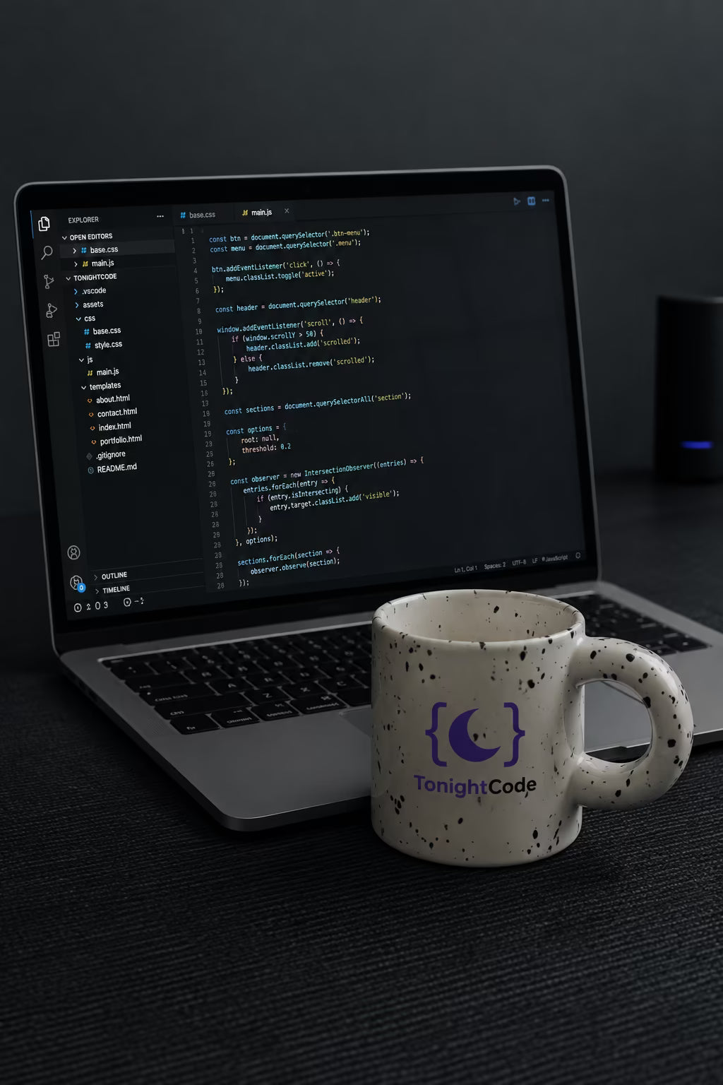 tonightcode moog and web development for projects during the day