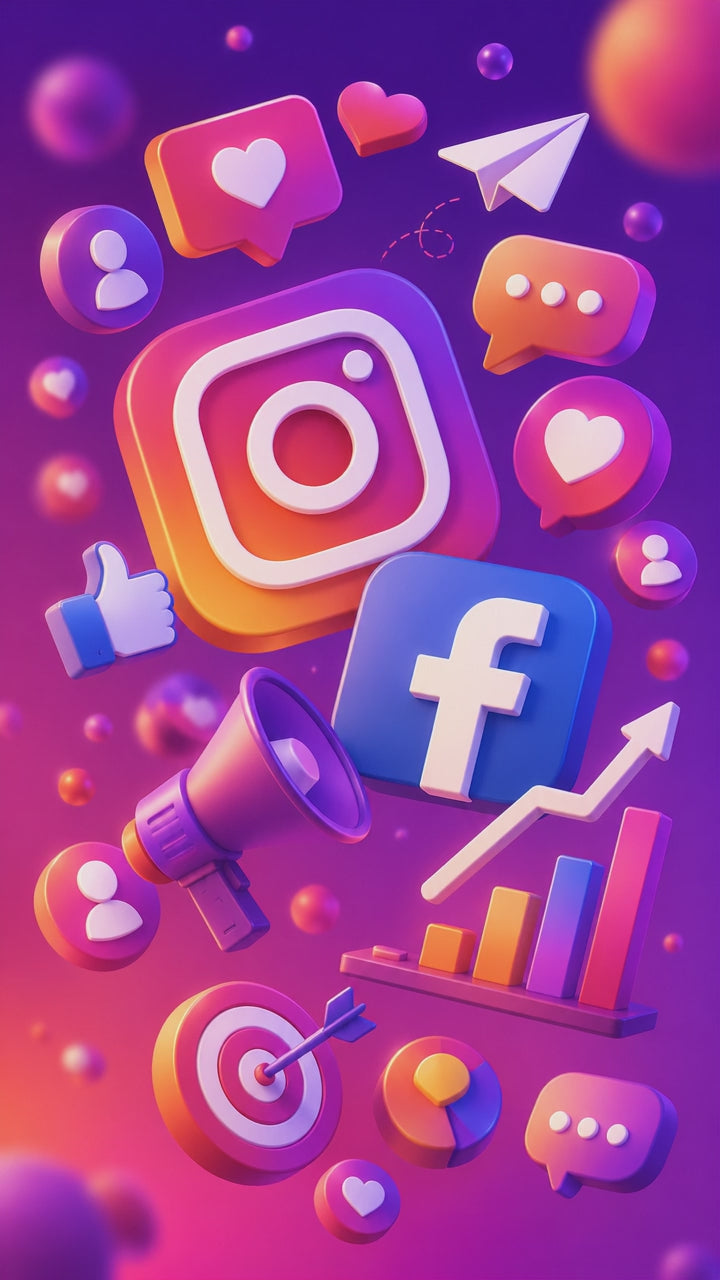 tonightcode meta ads setup - instagram and facebook ads, social media management and growth